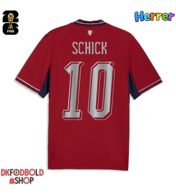 Tjekkiet Patrik Schick #10 Hjemmebanetrøje VM 2026 Kort ærmer